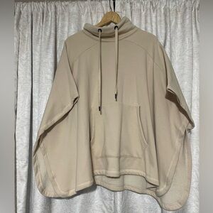 One Size Fits All Tan Poncho/Shrug